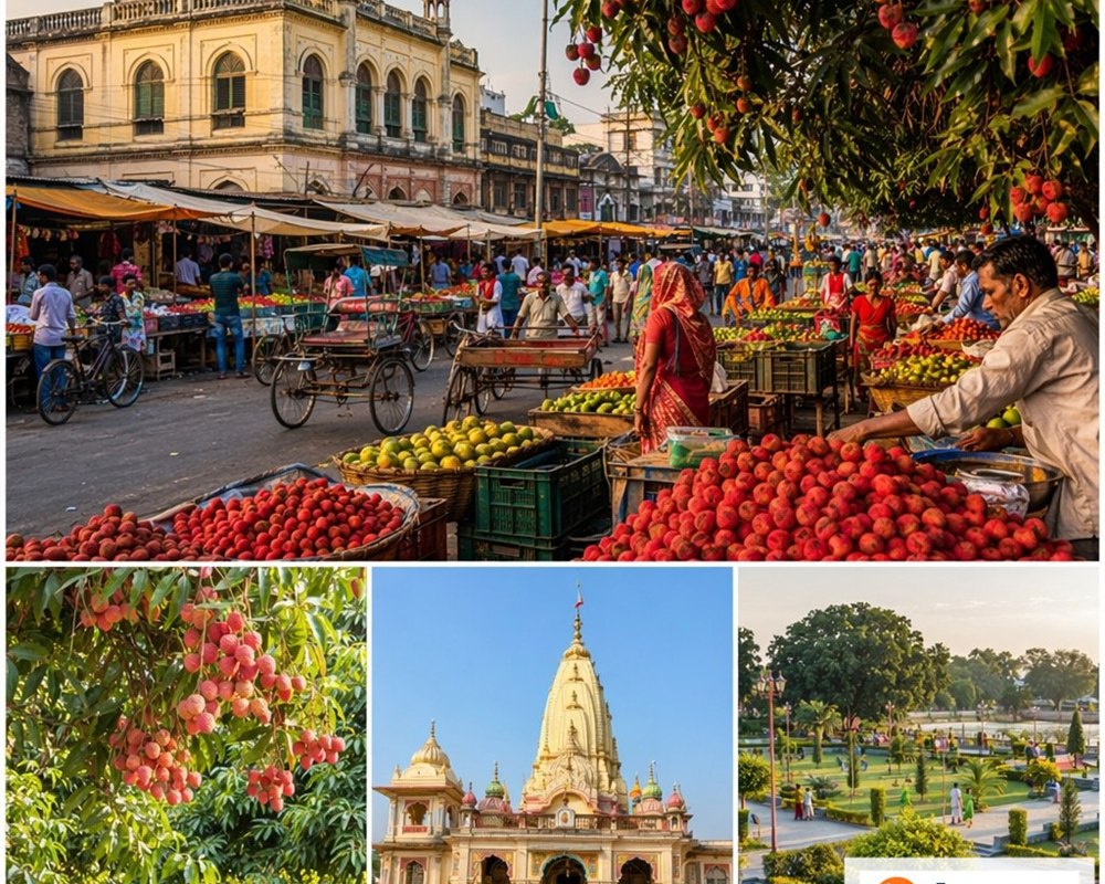 Friday weekly market in Muzaffarpur
